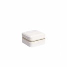 DARK Velvet Jewellery Box Mini Off White thumbnail