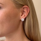 SNÖ OF SWEDEN - Lex Stone Earrings Silver/Clear thumbnail