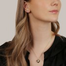 SNÖ OF SWEDEN - Valentina Small Earrings Gold/Clear thumbnail