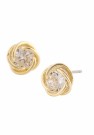 SNÖ OF SWEDEN - Sevilla Earrings Gold/Clear  thumbnail