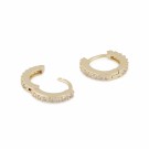 SNÖ OF SWEDEN - Mayfair Small Ring Earrings thumbnail