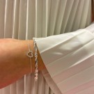 SNÖ OF SWEDEN - Valentina Chain Bracelet Silver/Clear thumbnail