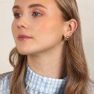 SNÖ OF SWEDEN - Core Pure Oval Earrings Plain Silver thumbnail