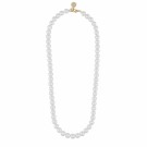 SNÖ OF SWEDEN - Laney Small Pearl Necklace Gold/White thumbnail