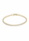 SNÖ OF SWEDEN - Siri Stone Bracelet Gold/Clear thumbnail
