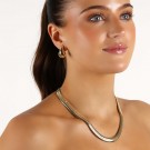 SNÖ OF SWEDEN - Yenni Small Earrings Plain Gold thumbnail