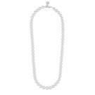 SNÖ OF SWEDEN - Laney Small Pearl Necklace Silver/White  thumbnail