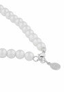 SNÖ OF SWEDEN - Laney Small Pearl Necklace Silver/White  thumbnail