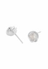 SNÖ OF SWEDEN - Sevilla Earrings Silver/Clear  thumbnail