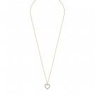SNÖ OF SWEDEN - Valentina Pendant Necklace 42 cm Gold/Clear thumbnail