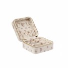 DARK Velvet Jewellery Box Sand Butterfly Pattern thumbnail