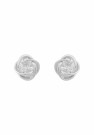 SNÖ OF SWEDEN - Sevilla Earrings Silver/Clear  thumbnail