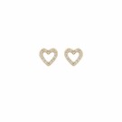 SNÖ OF SWEDEN - Valentina Small Earrings Gold/Clear thumbnail