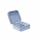 DARK Velvet Jewellery Box Mini Light Blue thumbnail