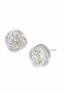 SNÖ OF SWEDEN - Sevilla Earrings Silver/Clear  thumbnail