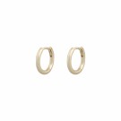 SNÖ OF SWDEN - Sevilla Small Ring Earrings Plain Gold thumbnail