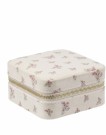 DARK Velvet Jewellery Box Sand Butterfly Pattern thumbnail