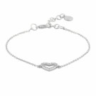 SNÖ OF SWEDEN - Valentina Chain Bracelet Silver/Clear thumbnail