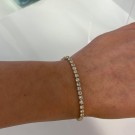 SNÖ OF SWEDEN - Siri Stone Bracelet Gold/Clear thumbnail