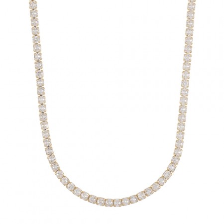 SNÖ OF SWEDEN - Siri Necklace Gold/Clear 