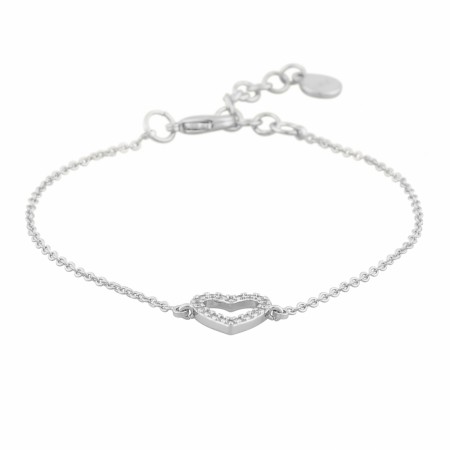 SNÖ OF SWEDEN - Valentina Chain Bracelet Silver/Clear